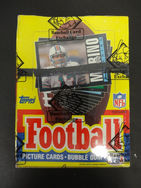 1985 Topps Football Unopened Wax Box (FASC)