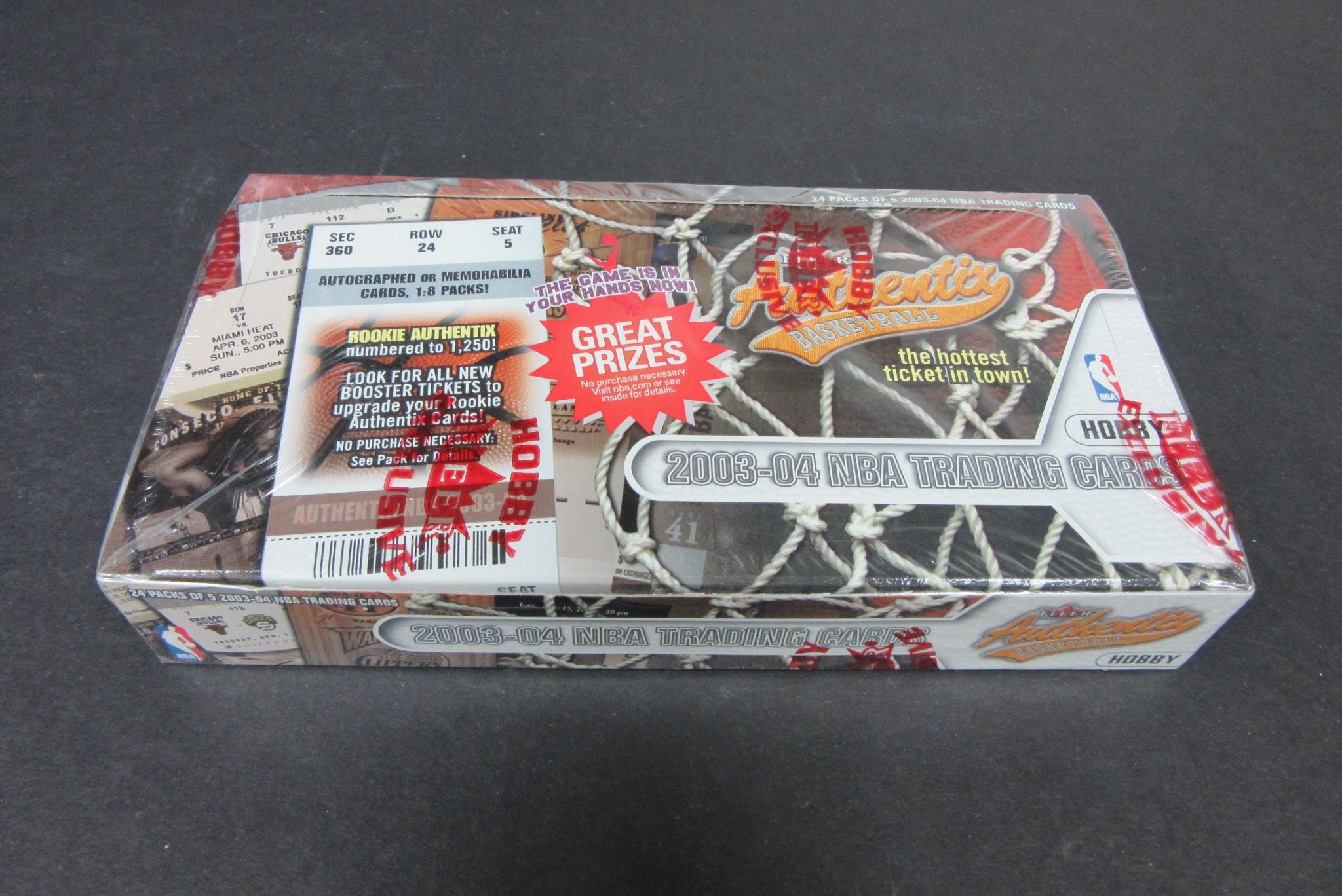 2003/04 Fleer Authentix Basketball Box (Hobby)