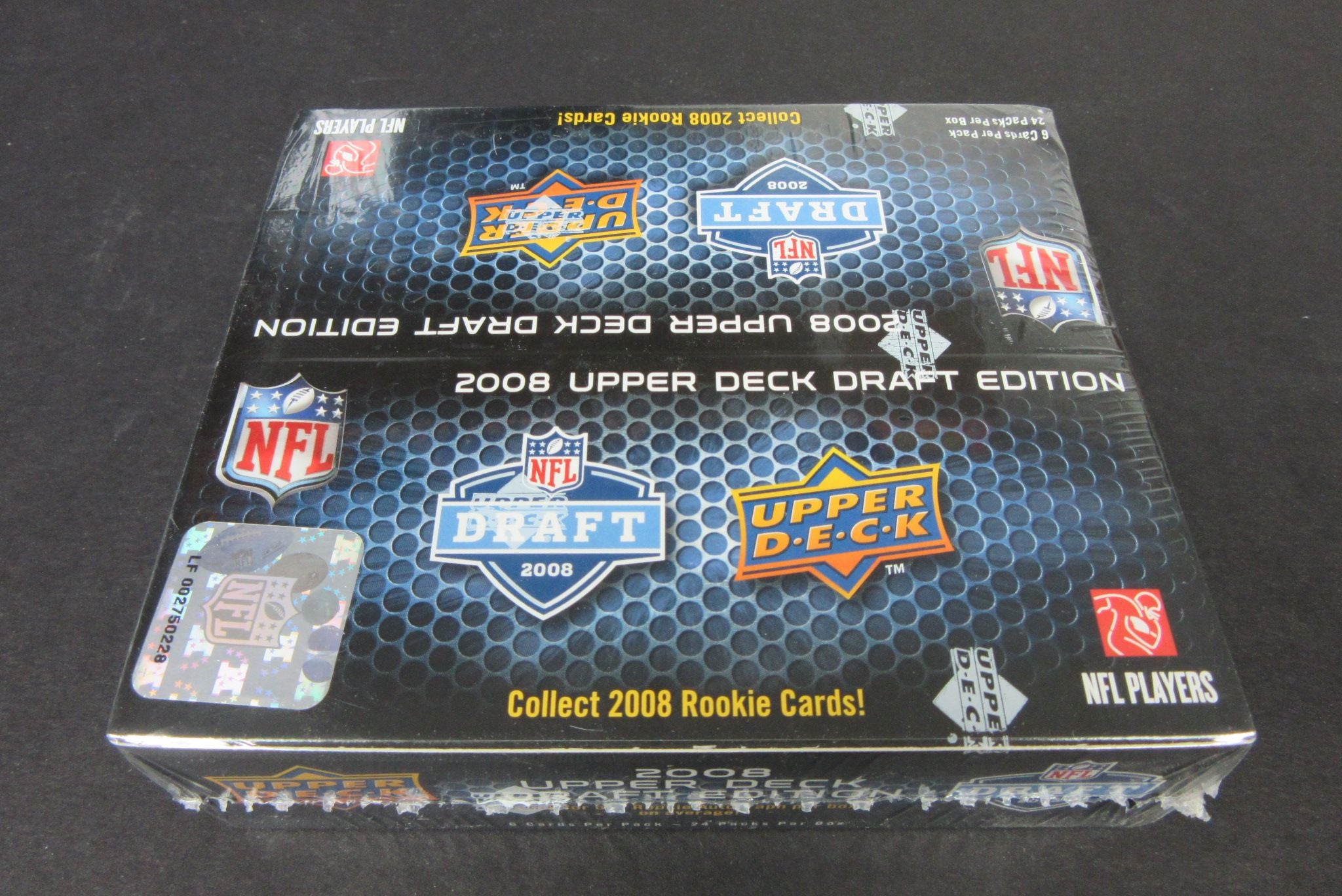 2008 Upper Deck Draft Edition Football Box (Retail)