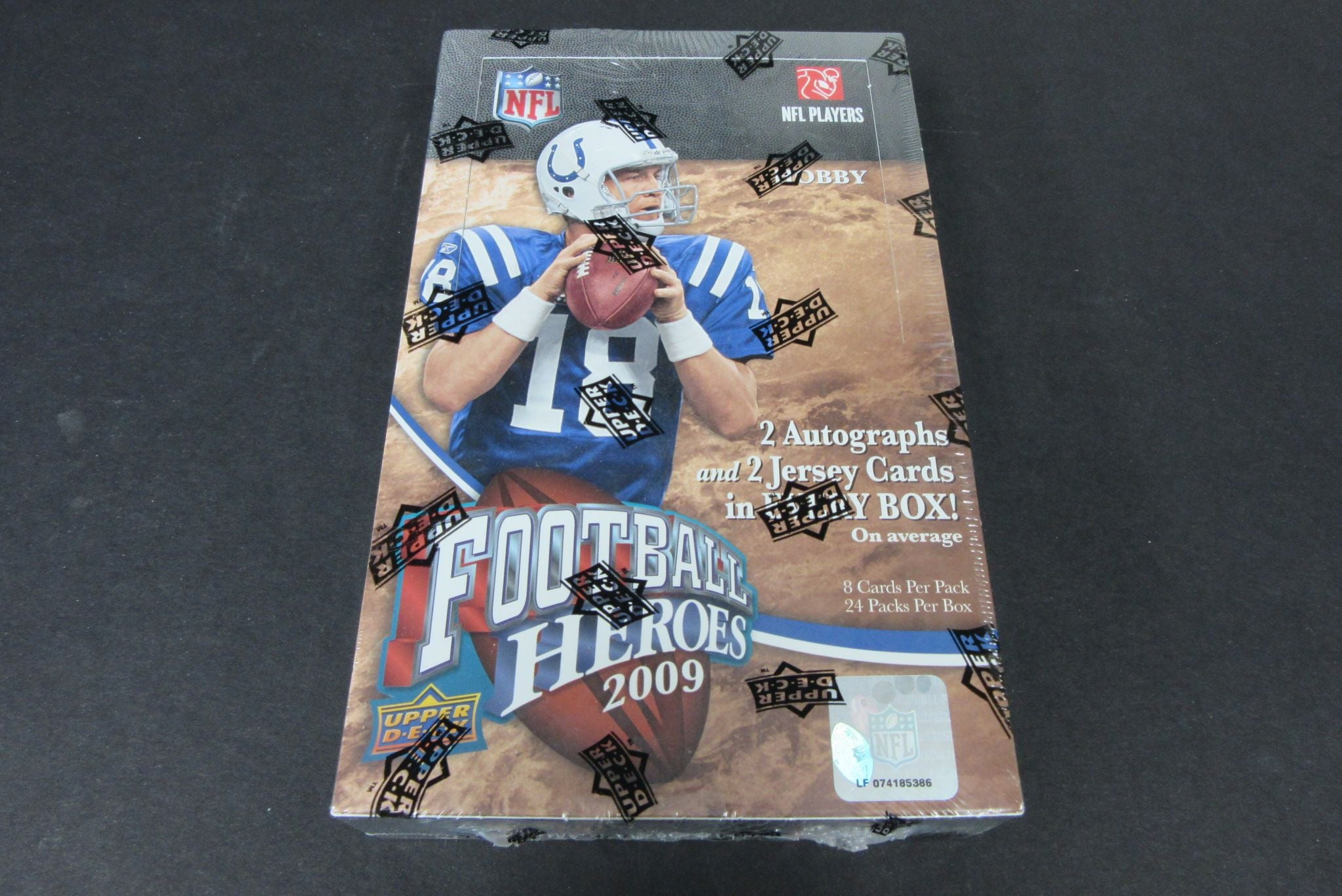 2009 Upper Deck Heroes Football Box (Hobby)