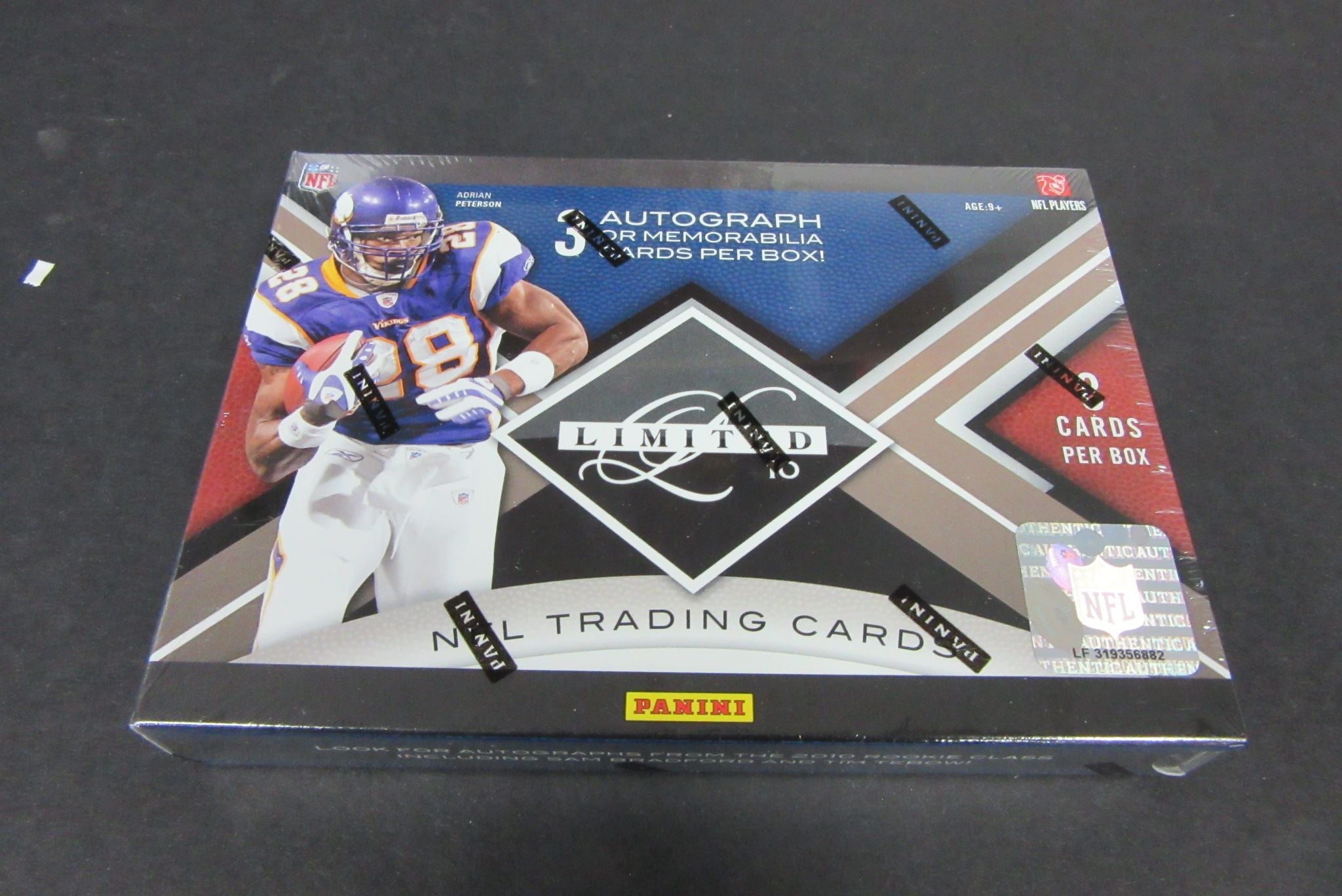 2010 Panini Limited Football Box (Hobby)