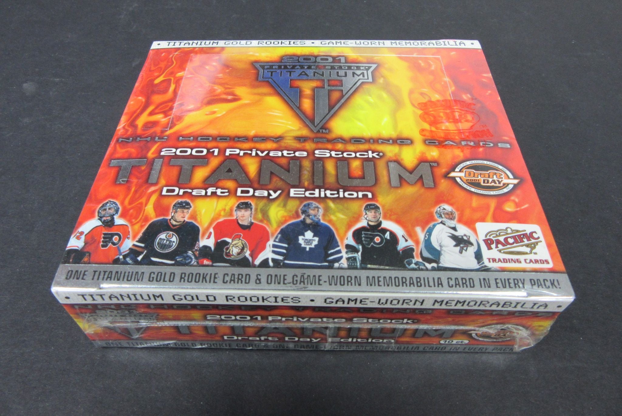 2000/01 Pacific Private Stock Titanium Draft Day Hockey Box