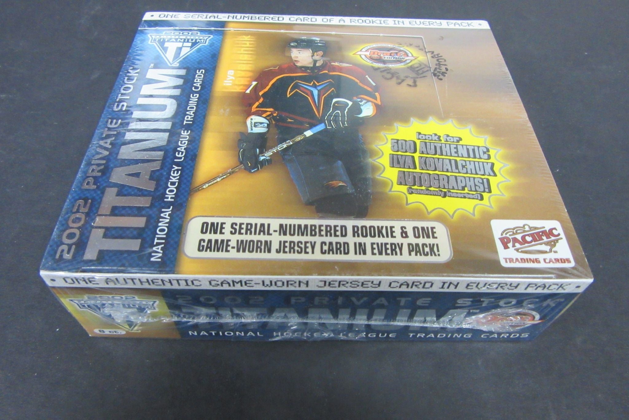 2001/02 Pacific Private Stock Titanium Draft Day Hockey Box