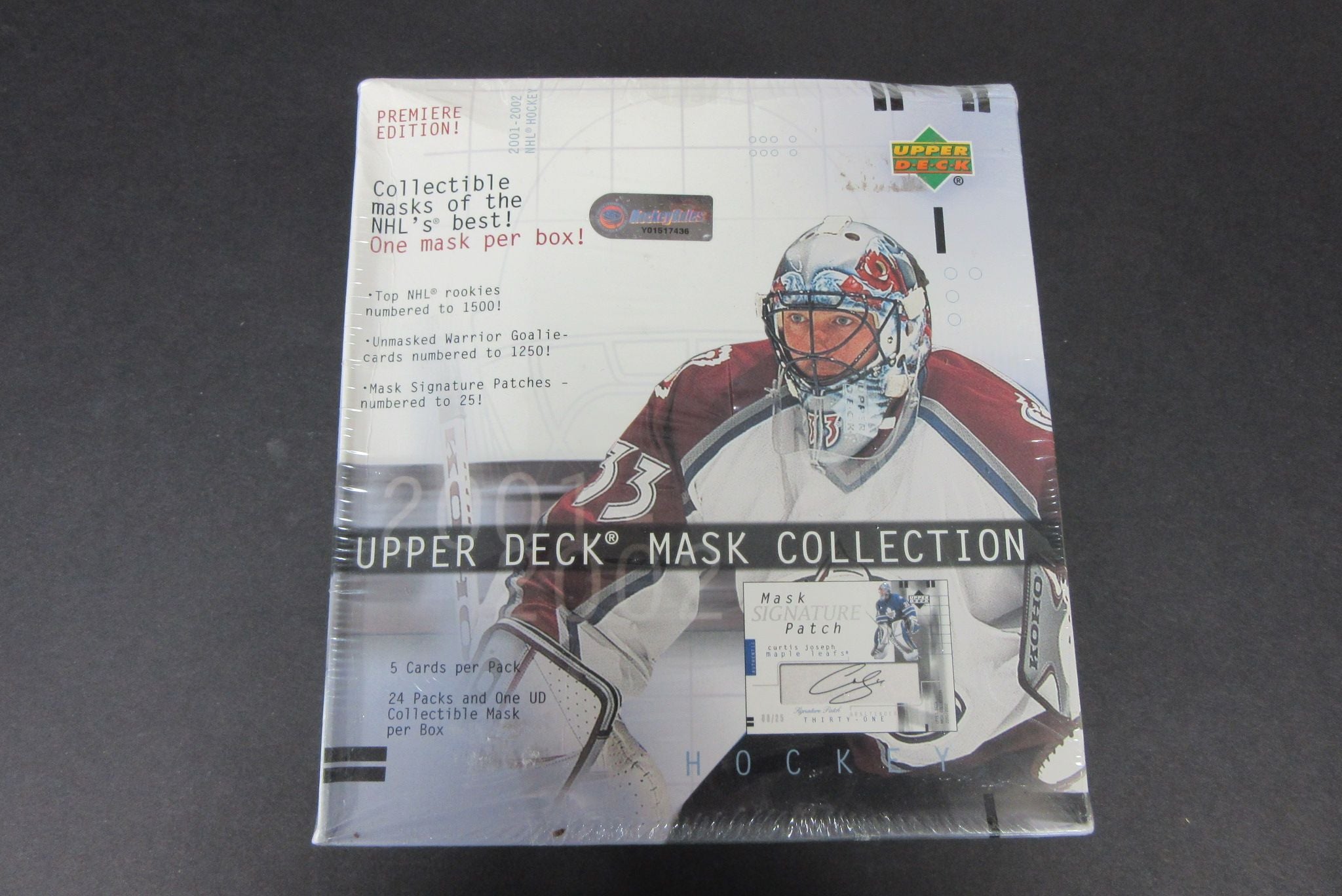 2001/02 Upper Deck Mask Collection Hockey Box (Hobby)