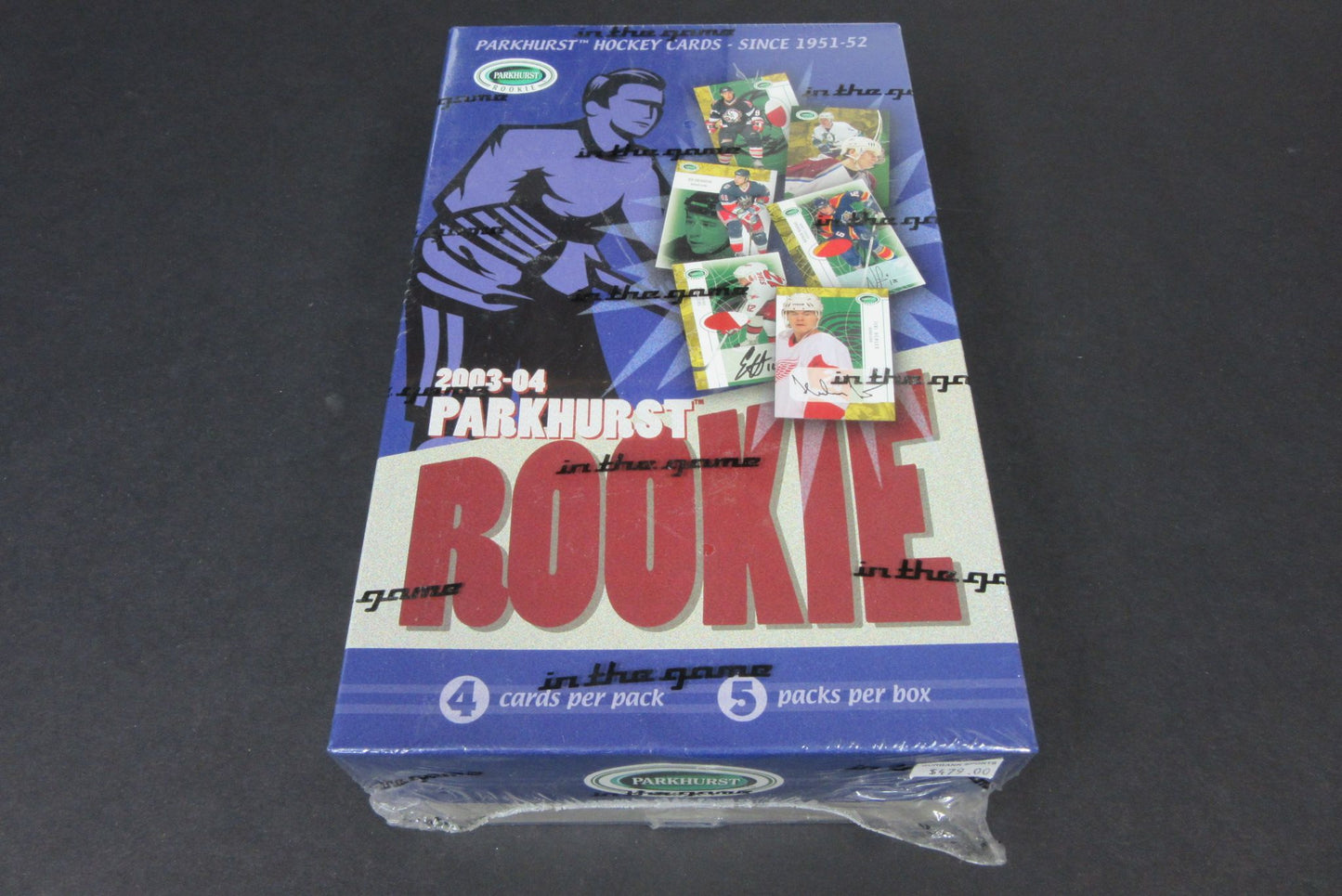 2003/04 ITG In The Game Parkhurst Rookie Hockey Box