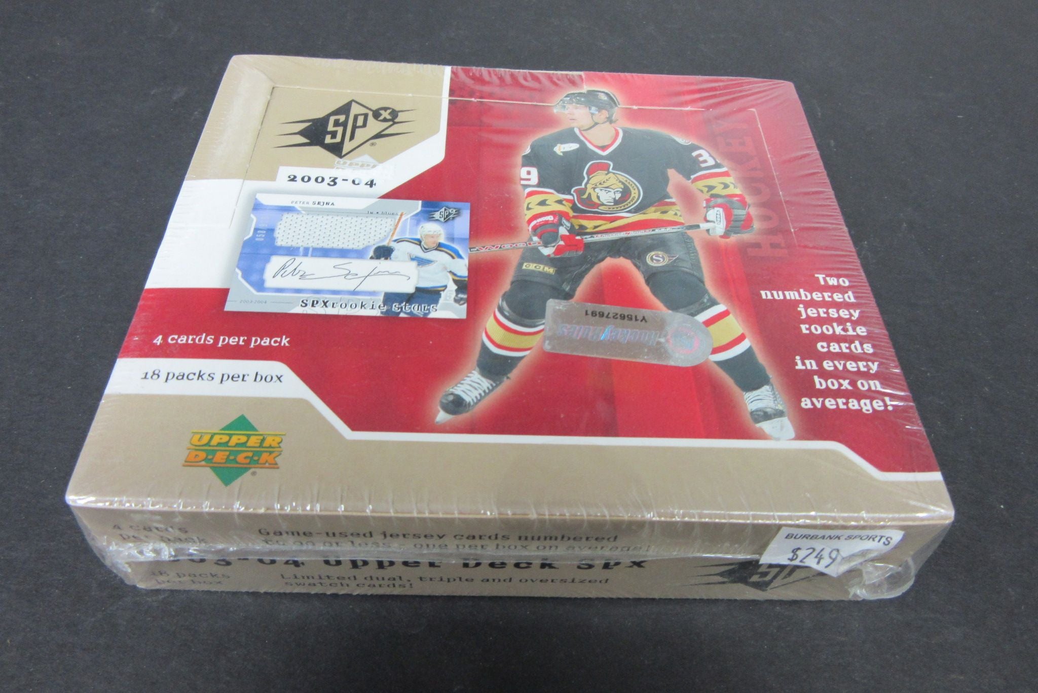 2003/04 Upper Deck SPX Hockey Box (Hobby)