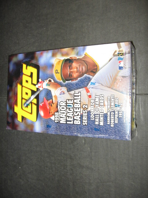 1998 Topps Baseball Series 2 Box (Retail)