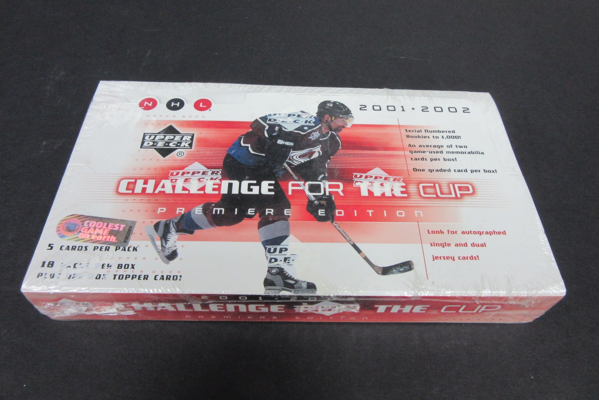 2001/02 Upper Deck Challenge For The Cup Hockey Box (Hobby)