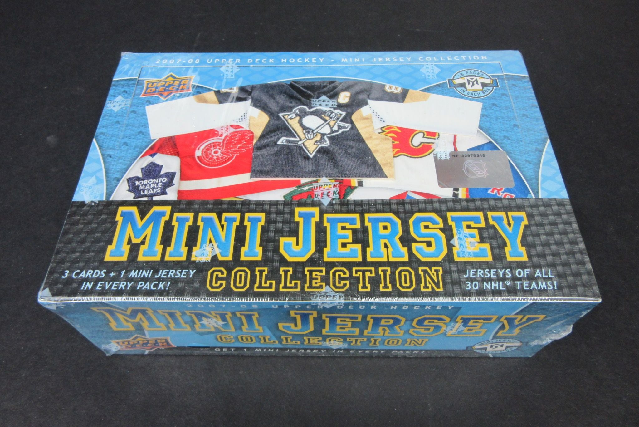 2007/08 Upper Deck Mini Jersey Collection Hockey Box (Hobby)