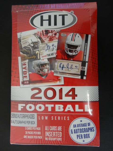 2014 Sage Hit Football Low Series Box (Hobby)