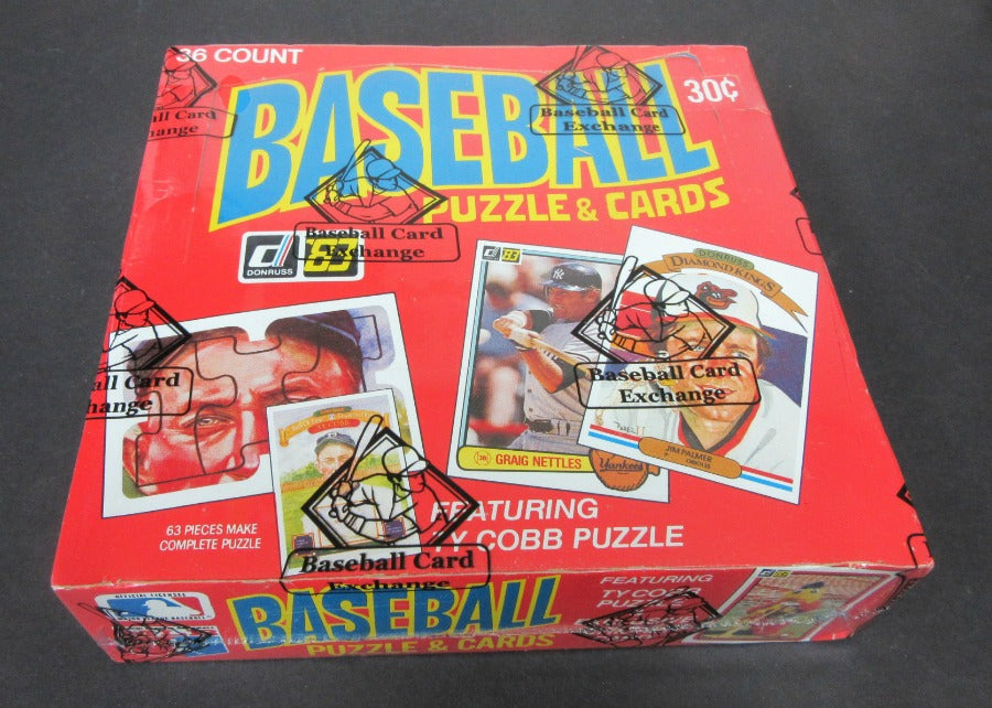 1983 Donruss Baseball Unopened Wax Box