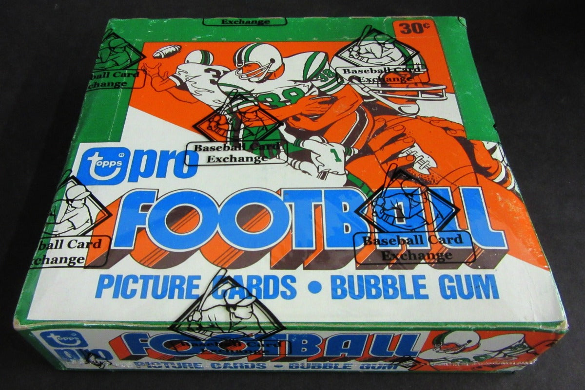 1978 Topps Football Unopened Cello Box (BBCE)