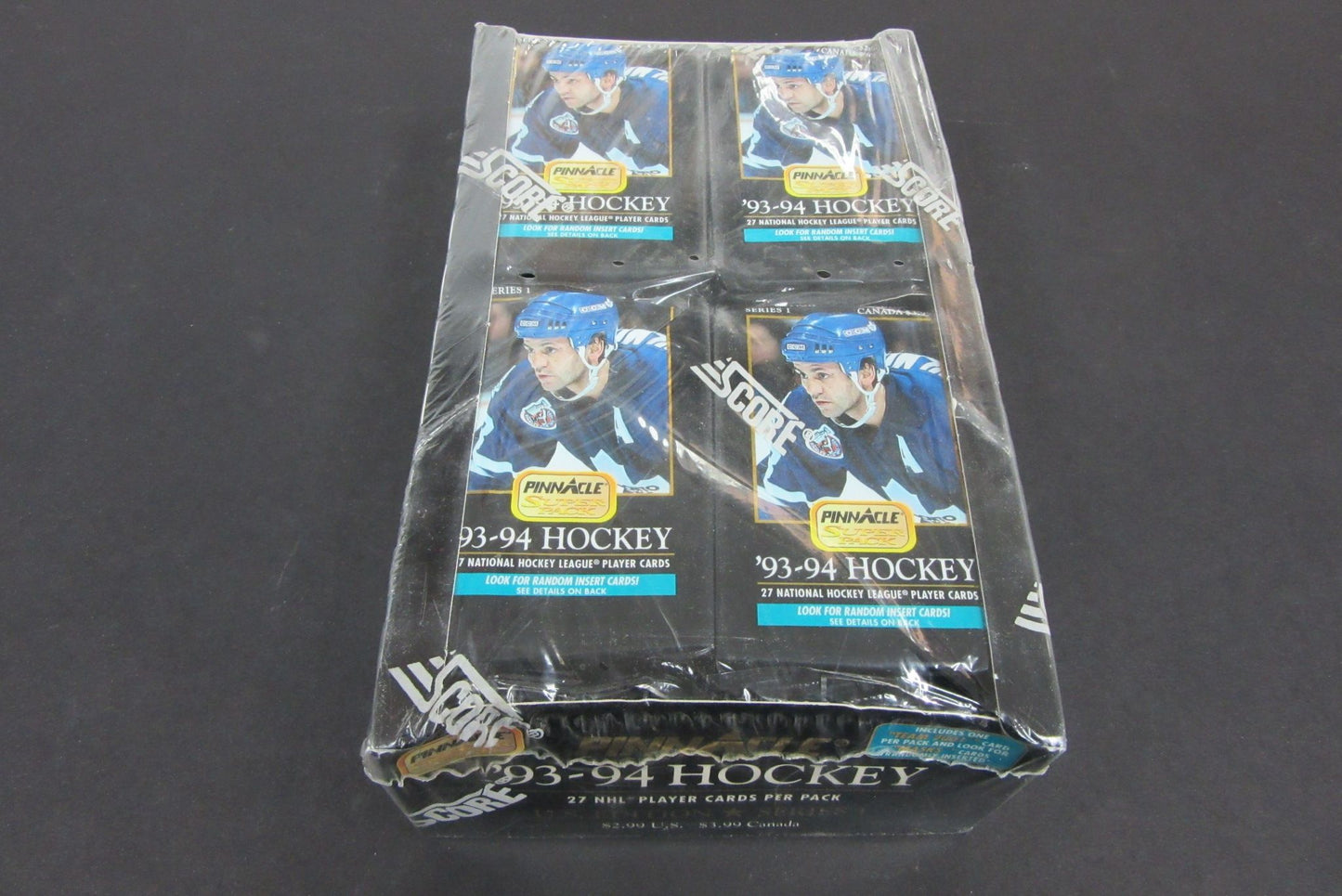 1993/94 Pinnacle Hockey Series 1 Jumbo Box (US)