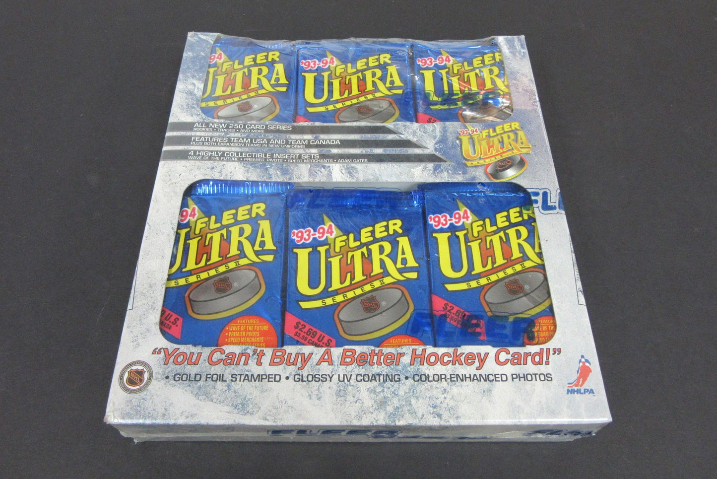 1993/94 Fleer Ultra Hockey Series 2 Box (Magazine)