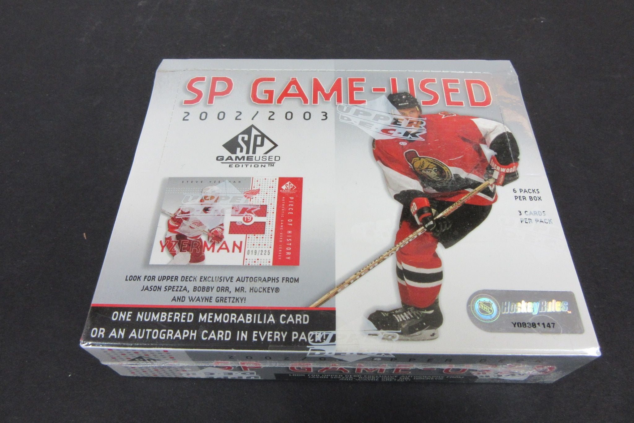 2002/03 Upper Deck SP Game Used Hockey Box (Hobby)