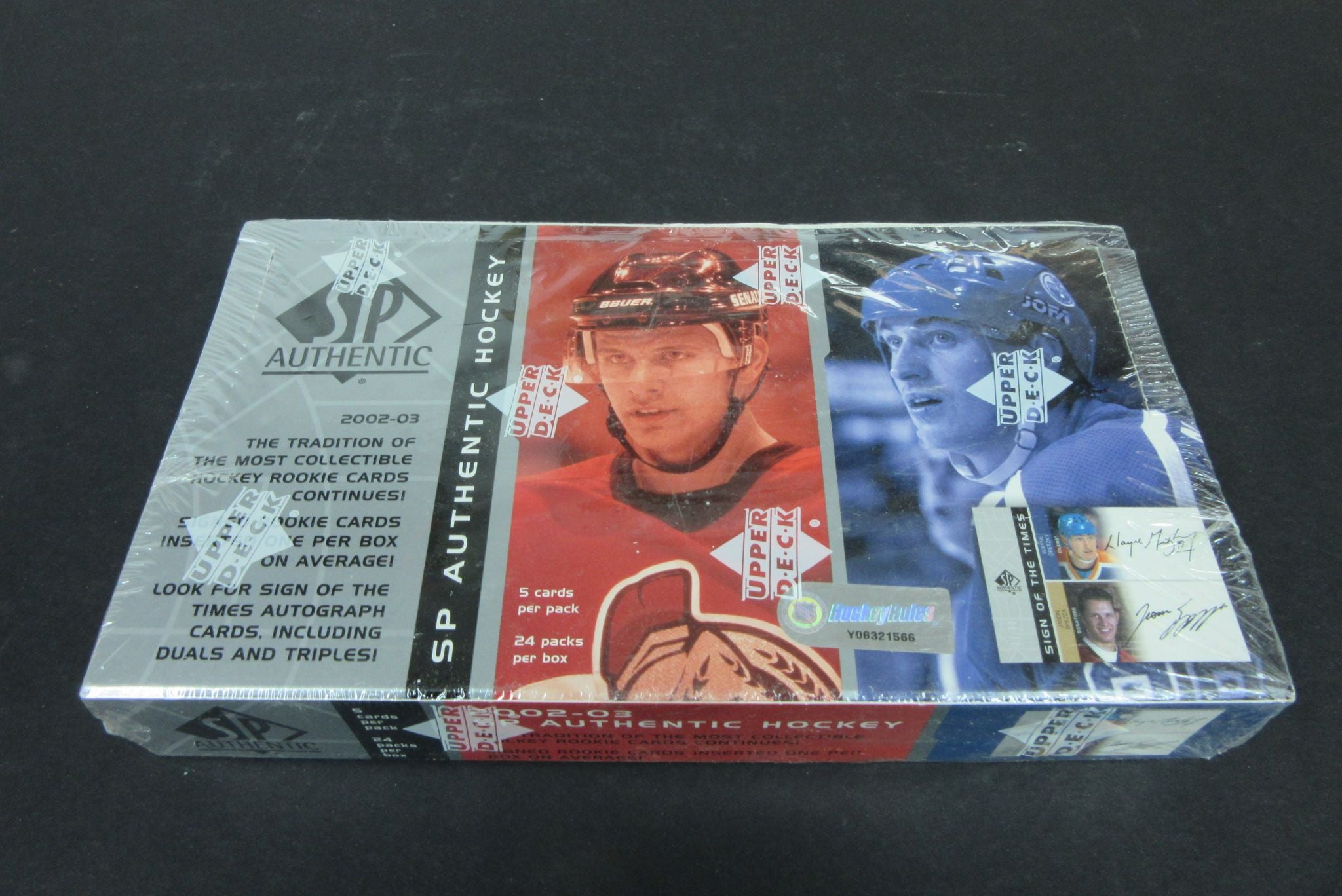 2002/03 Upper Deck SP Authentic Hockey Box (Hobby)