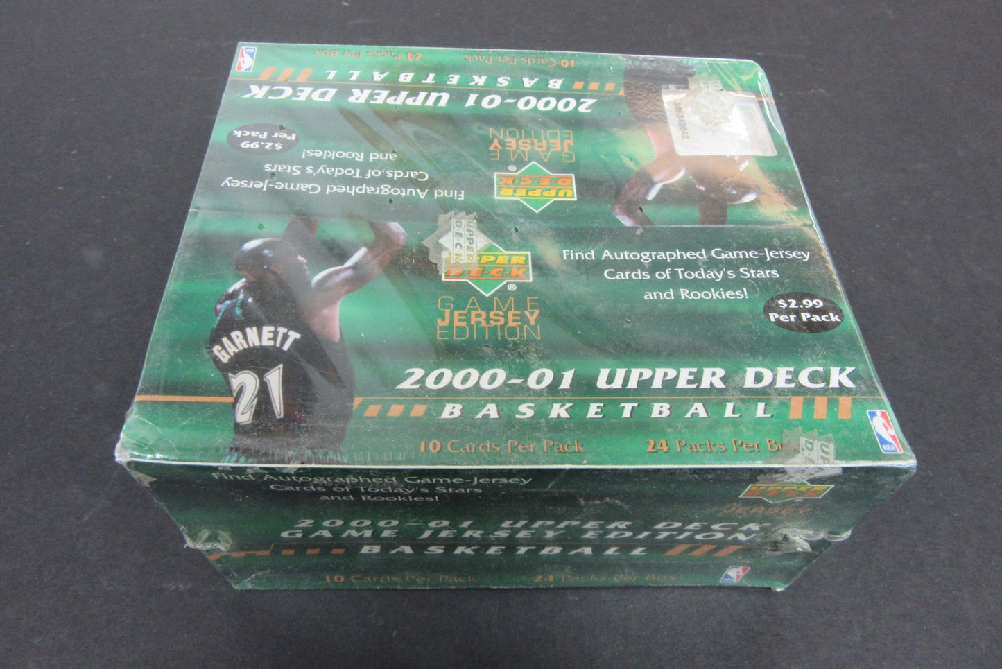 2000/01 Upper Deck Basketball Series 2 (Game Jersey) Box (Retail)