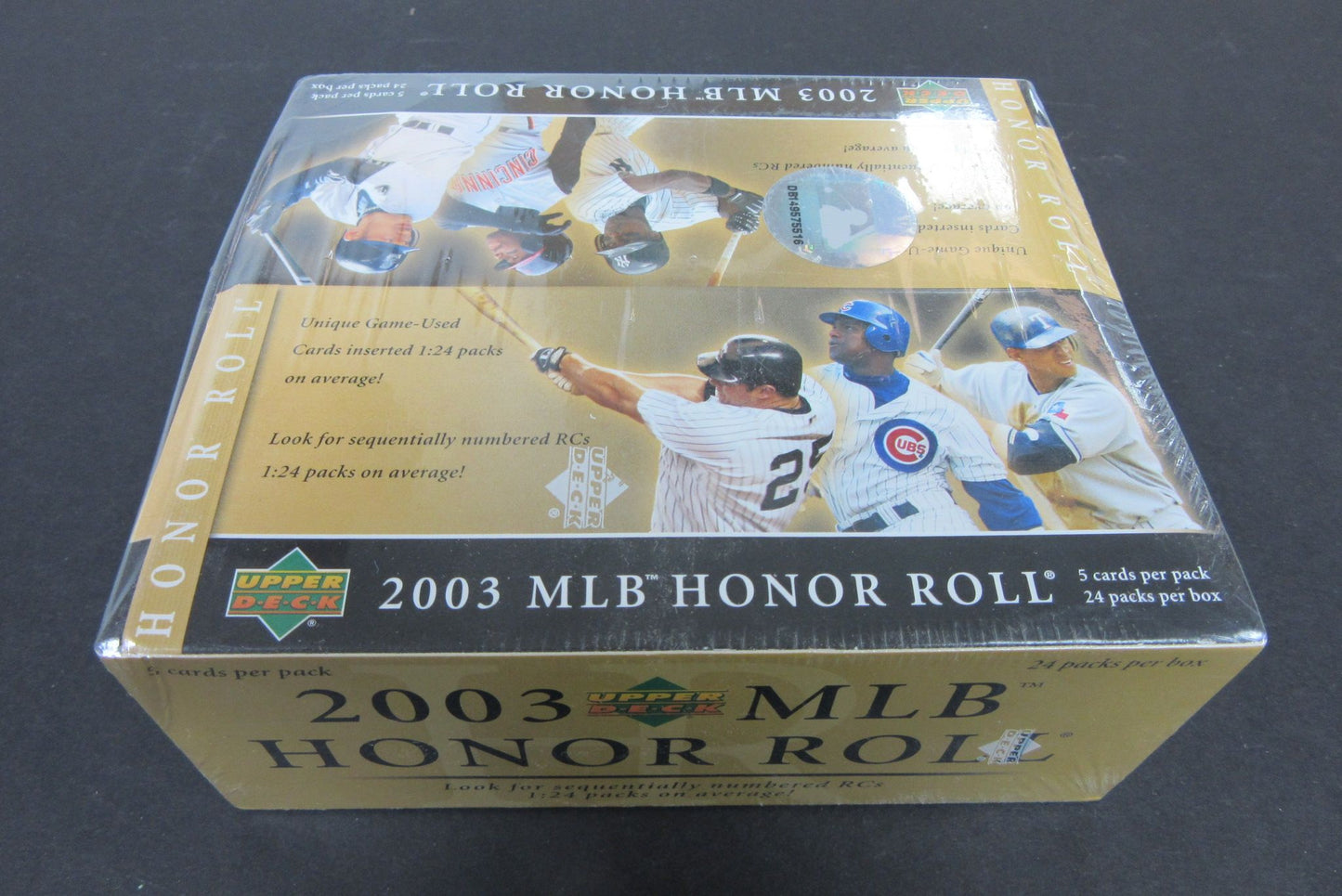 2003 Upper Deck Honor Roll Baseball Box (Hobby)