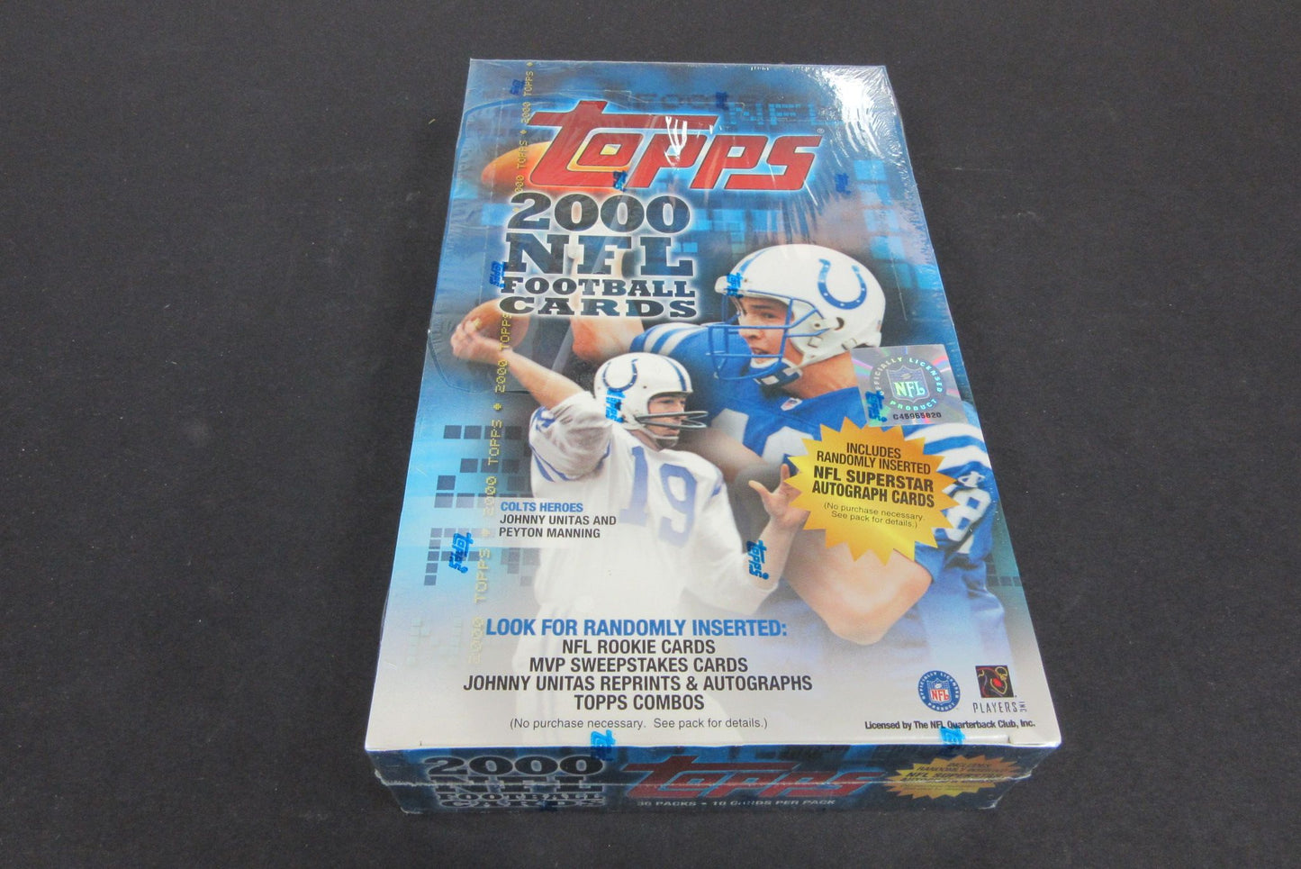 2000 Topps Football Box (Retail) (36/10)