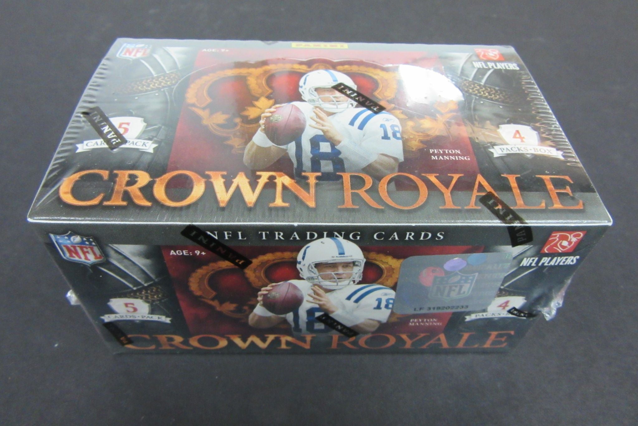 2010 Panini Crown Royal Football Box (Hobby)