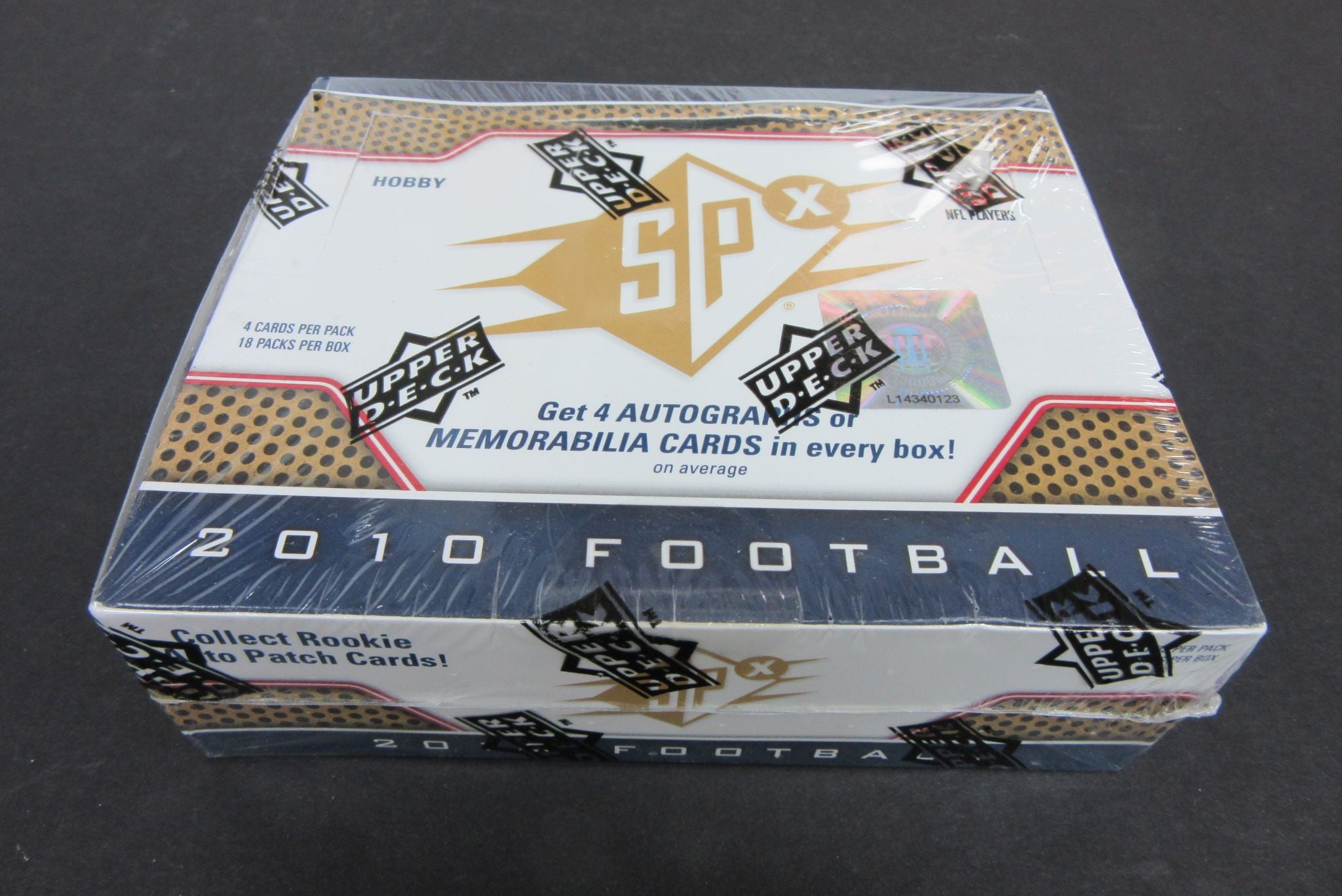 2010 Upper Deck SPX Football Box (Hobby)