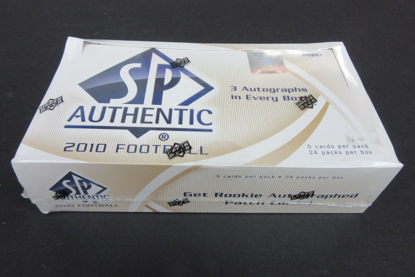 2010 Upper Deck SP Authentic Football Box (Hobby)