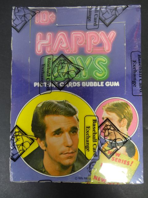 1976 OPC O-Pee-Chee Happy Days Unopened Wax Box (Tape)