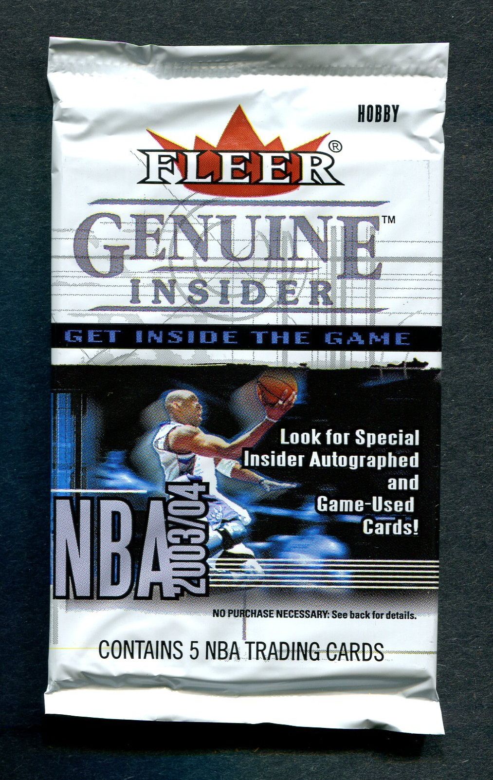 2003/04 Fleer Genuine Basketball Unopened Pack (Hobby)