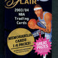 2003/04 Fleer Flair Basketball Unopened Pack (Hobby)