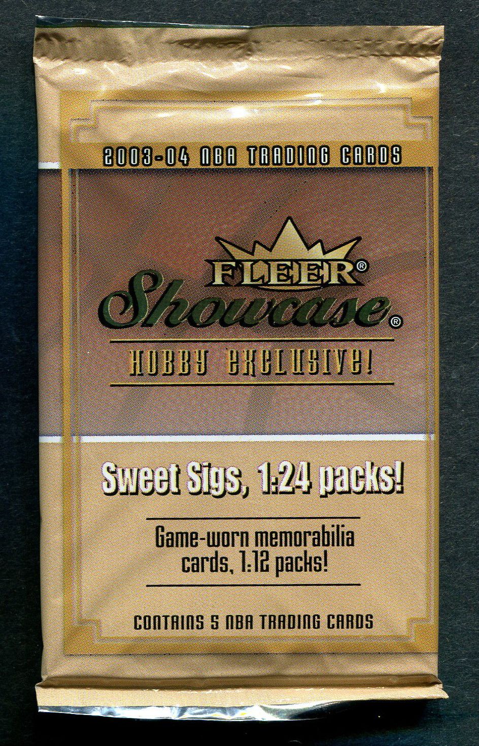 2003/04 Fleer Showcase Basketball Unopened Pack (Hobby)