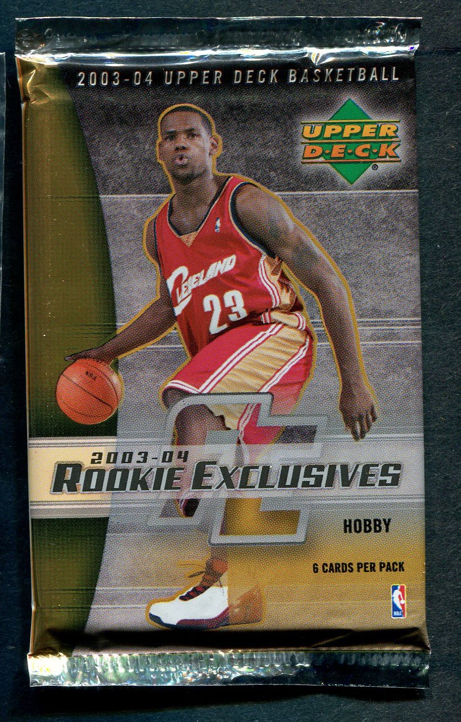 2003/04 Upper Deck Rookie Exclusives Basketball Unopened Pack (Hobby)