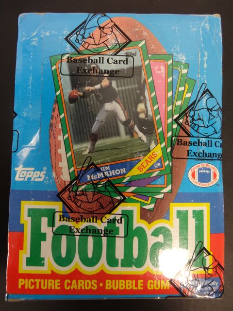 1986 Topps Football Unopened Wax Box (FASC)