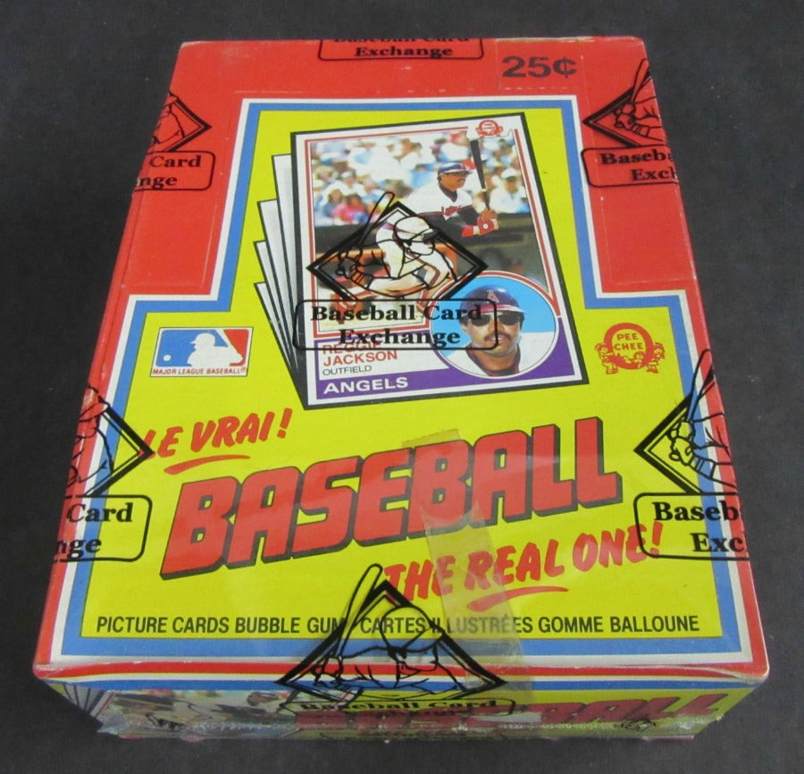 1983 OPC O-Pee-Chee Baseball Unopened Wax Box (Tape) (BBCE)