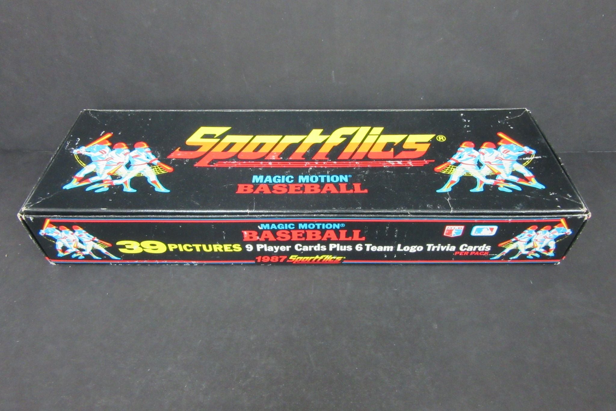 1987 Sportflics Baseball Rack Box