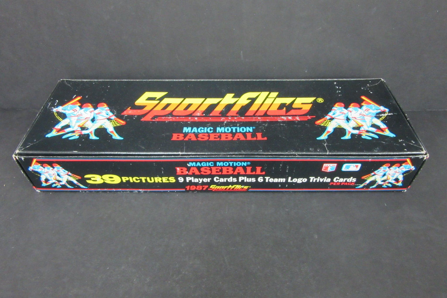 1987 Sportflics Baseball Rack Box