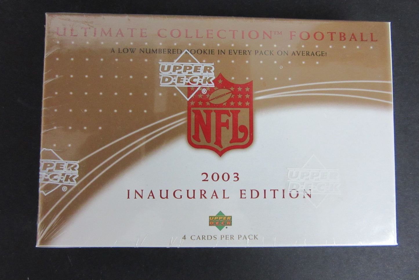 2003 Upper Deck Ultimate Collection Football Unopened Pack (Hobby)