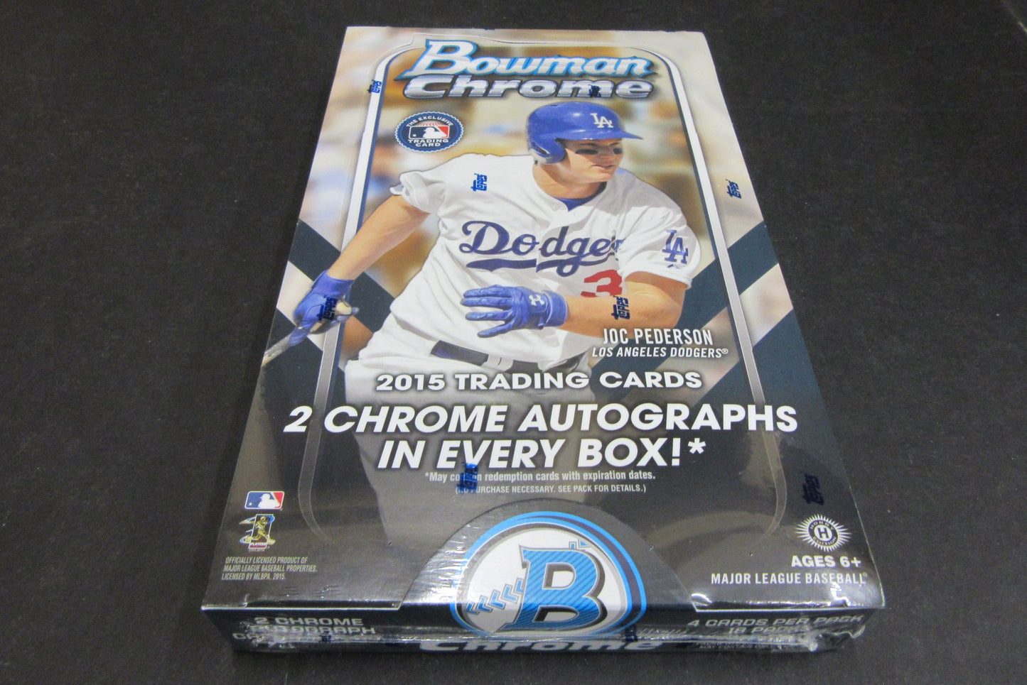 2015 Bowman Chrome Baseball Box (Hobby) (18/4)