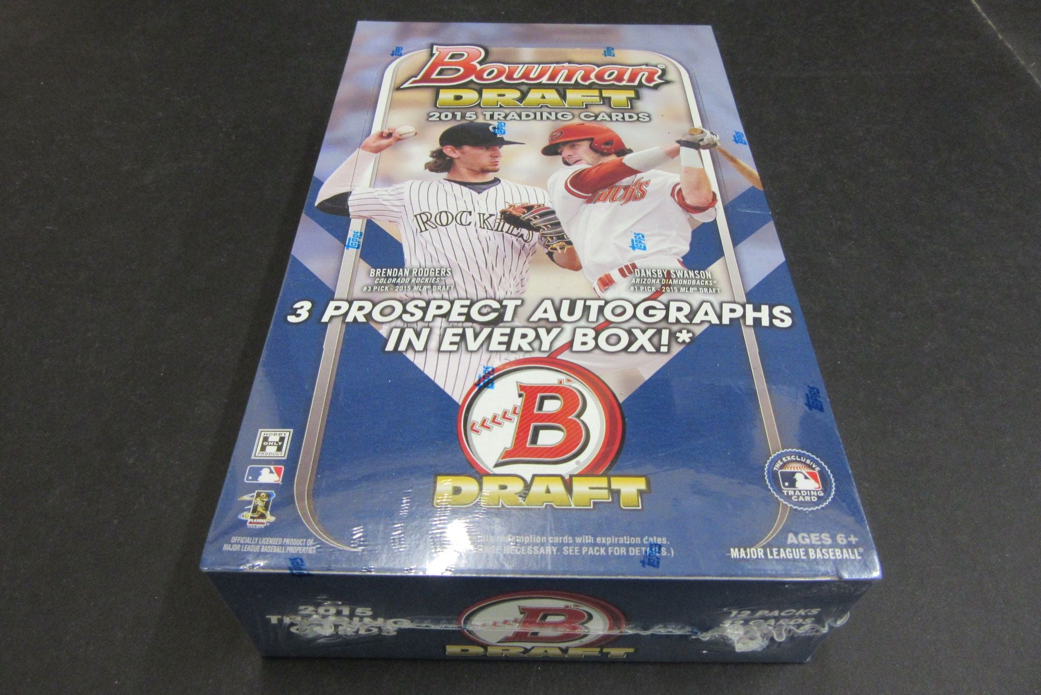 2015 Bowman Draft Baseball Jumbo Box (Hobby) (12/32)