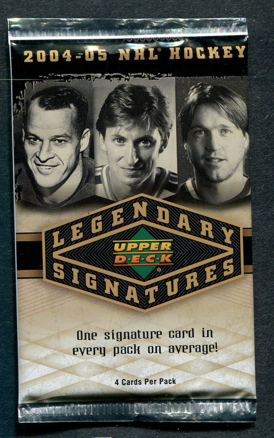 2004/05 Upper Deck Legendary Signatures Hockey Unopened Pack (Hobby)