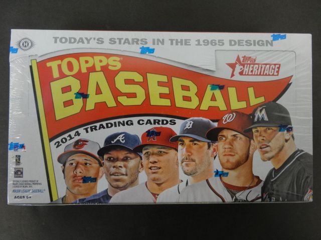 2014 Topps Heritage Baseball Box (Hobby)