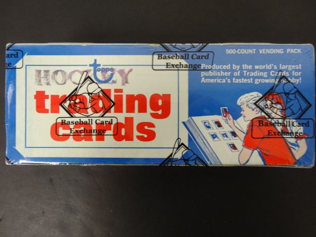 1971-72 Topps Hockey Unopened Vending Box