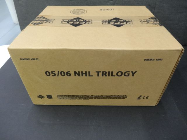 2005/06 Upper Deck Trilogy Hockey Case (Hobby) (10 Box)