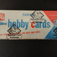 1960 Topps Baseball Series 2/3 Unopened Vending Box