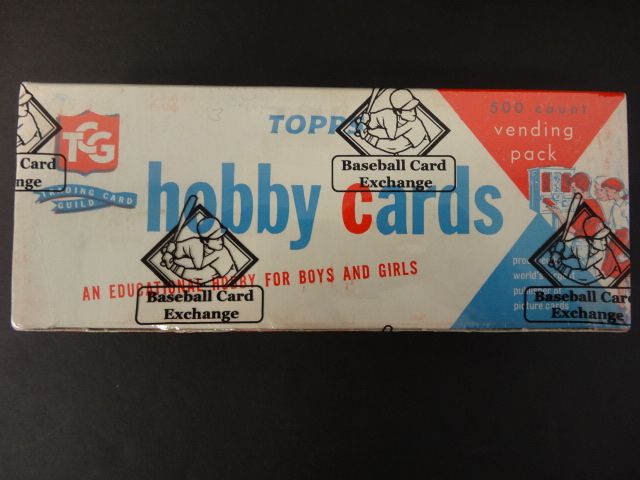 1960 Topps Baseball Series 2/3 Unopened Vending Box