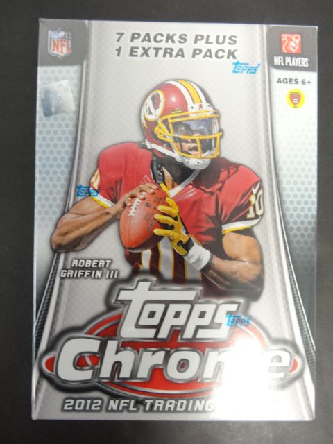 2012 Topps Chrome Football Blaster Box (8/4)