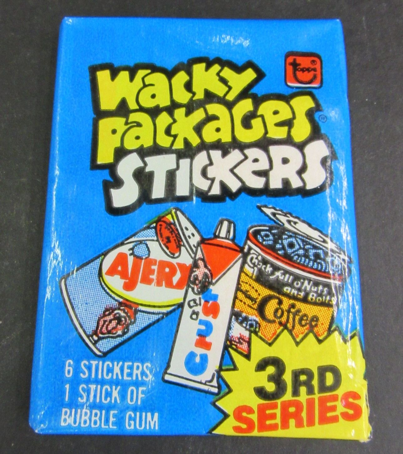 1980 Topps Wacky Packages Unopened Series 3 Wax Pack