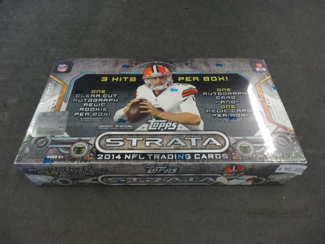 2014 Topps Strata Football Box (Hobby)