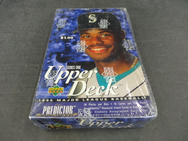 1995 Upper Deck Baseball Series 1 Box (Retail) (Priced)