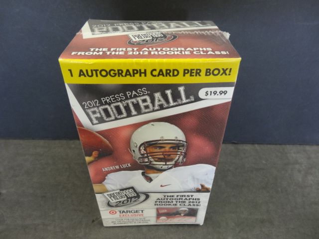 2012 Press Pass Football Blaster Box (5/3)
