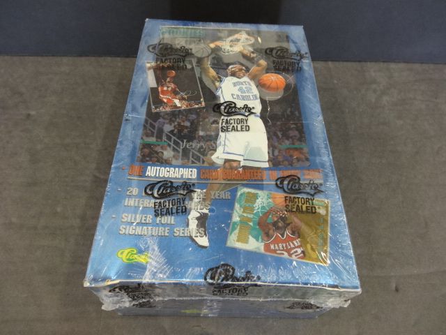 1995 Classic Rookies Basketball Box